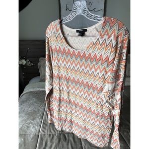 FOREVER 21- Aztec Patterned Long Sleeve